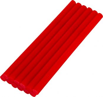 Стержни клеевые Mastertool 11,2х200мм, 12шт, красный (42-1158) - Фото №1