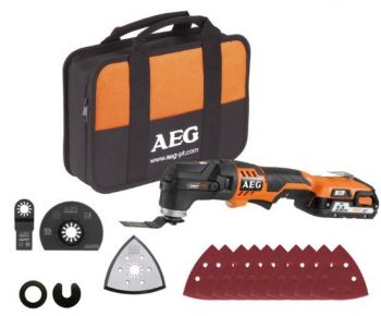 Многофункциональный инструмент аккумуляторный AEG OMNI18CLI-202BKIT1X (4935446705) - Фото №3