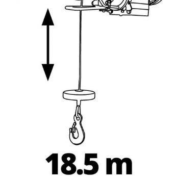 Тельфер Einhell TC-EH 250-18 500 Вт (2255135) - Фото №6