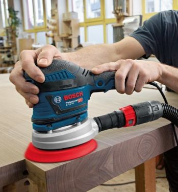 Эксцентриковая шлифмашина Bosch GEX 40-150 (060137B202) - Фото №4
