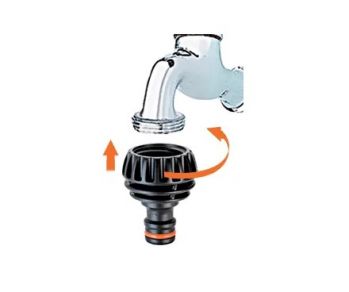 Адаптер Claber 1/2" -3/4" В для коннектора поливочная шланга Ergogrip (81928) - Фото №3