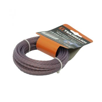 Лісочка для садових тримерів Tekhmann DUAL Flower - Twist 2,7мм×15м (T.40927015) - Фото №2