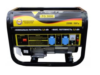 Генератор бензиновий Forte FG3800 3 кВт (43689) - Фото №1
