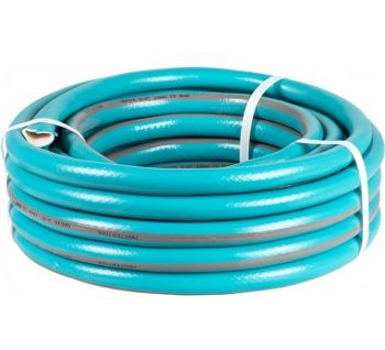 Шланг для поливу Mastertool Oasis 3/4" 15 м блакитний (92-1055) - Фото №1