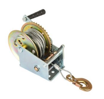Лебідка барабанна Mastertool 454 кг трос 10 м (86-8145) - Фото №3
