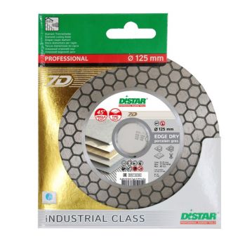Круг алмазный отрезной Distar 1A1R Edge Dry 1A1R 125x1,6/1,2x25x22,23/M14F (11117546010) - Фото №6