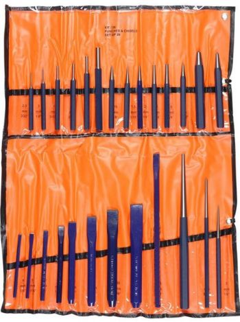 Набор зубил и пробойников Groz KIT/26/ST 26шт. (33004) - Фото №1