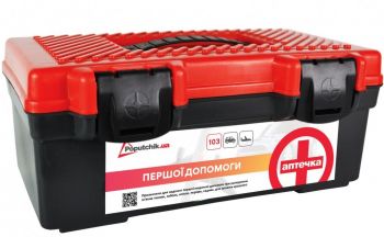 Аптечка медична першої допомоги Poputchik згідно з ТУ (02-043-П) - Фото №1
