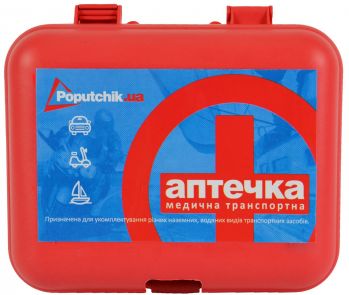 Аптечка медицинская транспортная Poputchik согласно ТУ (02-001-П) - Фото №1