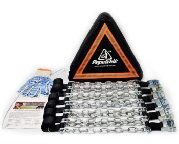 Цепи противоскольжения Poputchik R15-R21 для внедорожников авто 6 шт. в сумке (22-007) - Фото №1