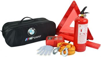 Сумка-набір автомобіліста Poputchik BMW M-power легковий (01-088-Л) - Фото №1