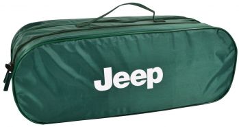 Сумка-органайзер у багажник Poputchik Jeep зелена (03-050-2Д) - Фото №6