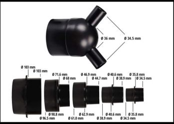 Система аспірації Einhell TE-VE 550/1 A (4304156) - Фото №5
