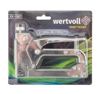 Степлер пружинный Wertvoll для скобы 4-14мм, 11.3х0.7мм (FX-1101) - Фото №3
