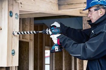 Дрель-шуруповёрт аккумуляторная ударная Bosch GSB 18V-110 C (06019G030A) - Фото №3