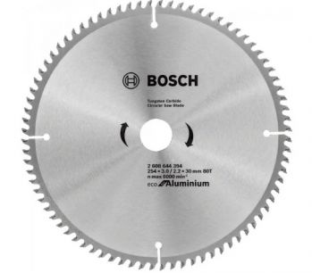 Пильный диск Bosch ECO ALU/Multi 254x30 80 зуб. (2608644394) - Фото №1