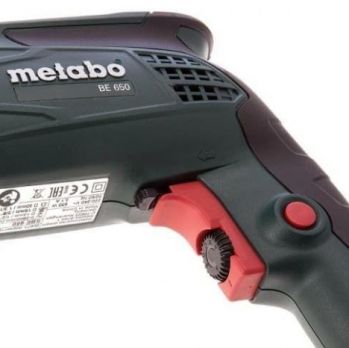 Дрель сетевая Metabo BE 650 Вт (600741000) - Фото №2