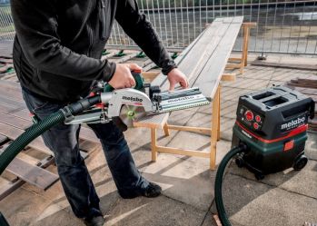 Дисковая пила аккумуляторная Metabo KS 18 LTX 66 BL каркас (611866840) - Фото №2