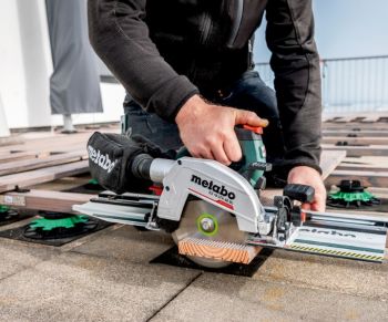 Дисковая пила аккумуляторная Metabo KS 18 LTX 66 BL каркас (611866840) - Фото №3