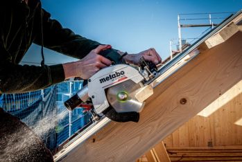 Дисковая пила аккумуляторная Metabo KS 18 LTX 66 BL каркас (611866850) - Фото №3
