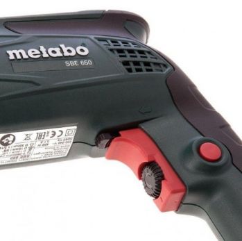 Дрель ударная Metabo SBE 650 Вт Impuls (600743500) - Фото №4