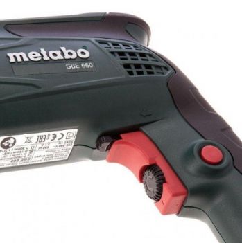 Дриль ударний Metabo SBE 650 Вт (600742500) - Фото №2