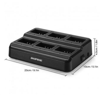 Зарядное устройство Baofeng BL-5X6 для 6 раций Baofeng UV-5R (Гр9940) - Фото №4