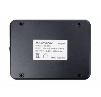 Зарядное устройство Baofeng BL-5X6 для 6 раций Baofeng UV-5R (Гр9940) - Фото №5