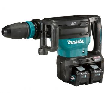 Отбойный молоток аккумуляторный Makita XGT 40В+40В (HM002GZ03) - Фото №1
