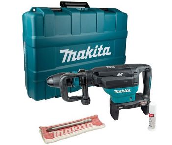Отбойный молоток аккумуляторный Makita XGT 40В+40В (HM002GZ03) - Фото №3