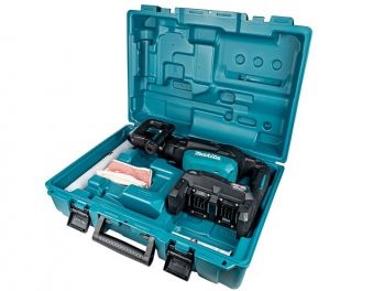 Отбойный молоток аккумуляторный Makita XGT 40В+40В (HM002GZ03) - Фото №4