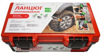 Цепь противодействия буксование для внедорожников Poputchik R15-R21 4шт. (22-010-IS) - Фото №6