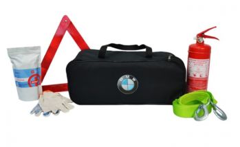 Сумка-набір технічної допомоги базовий Poputchik BMW 01-166 чорний (01-166-IS) - Фото №1