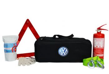 Сумка-набір технічної допомоги базовий Poputchik Volkswagen 01-143 чорний (01-143-IS) - Фото №1