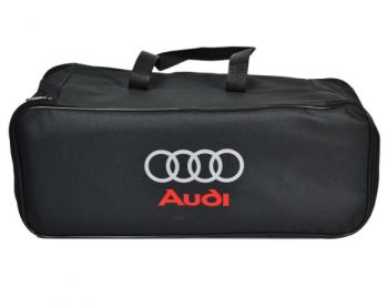 Сумка-органайзер в багажник Poputchik Audi черный (03-114-1Д) - Фото №1