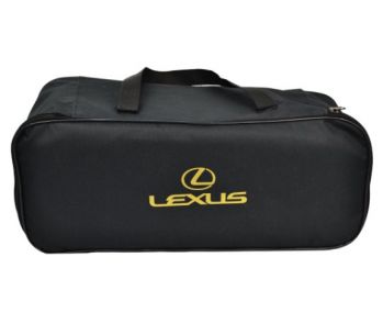 Сумка-органайзер у багажник Poputchik Lexus чорний (03-127-1Д) - Фото №1