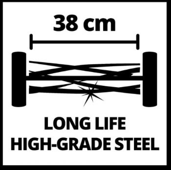Газонокосарка акумуляторна Einhell GE-HM 18/38 Li-Solo Каркас (3414200) - Фото №4