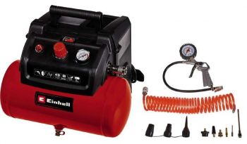 Компрессор воздушный Einhell tc-ac 190/6/8 of set (4020650) - Фото №5