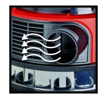 Пылесос аккумуляторный Einhell TE-VC 36/25 Li S-Solo Каркас (2347170) - Фото №4