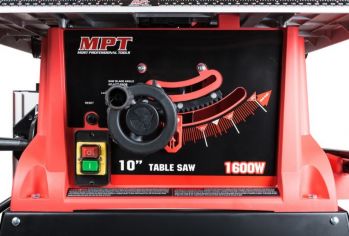 Станок для дерева циркулярный MPT 1600 Вт 254 мм (MTS2502) - Фото №3