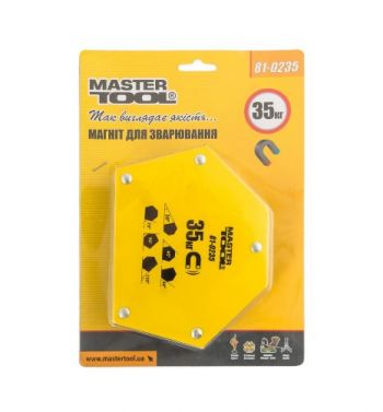 Магнит для сварки Mastertool 35 кг, 145х110мм (81-0235) - Фото №2