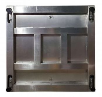 Платформенные весы Зевс ВПЕ-300 кг 1200х1200 мм Нержавейка (120160) - Фото №2