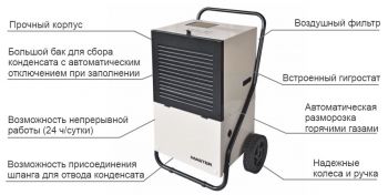 Осушитель воздуха Master DH 772 (4512.461 772) - Фото №5