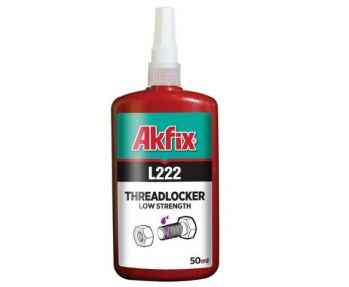 Фиксатор резьбы анаэробный низкой прочности Akfix 50 мл (L222) - Фото №1