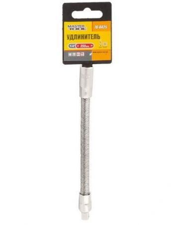 Удлинитель гибкий Mastertool 1/4 150 мм CRV (78-0416) - Фото №2