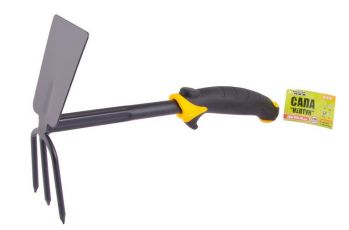 Тяпка Mastertool Нептун із пластиковою ручкою 280х190х70мм (14-6172) - Фото №1