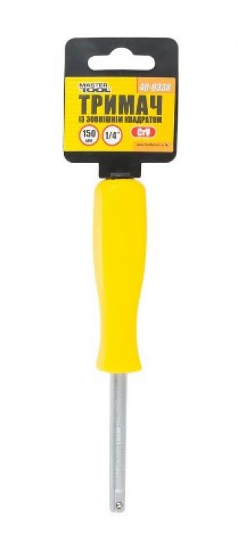 Держатель Mastertool  с наружным квадратом 1/4 150 мм (40-0338) - Фото №4