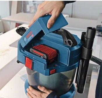 Пилосос акумуляторний Bosch GAS 18V-10L Каркас (06019C6302) - Фото №5