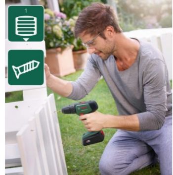 Дриль-шуруповерт акумуляторний Bosch UniversalDrill 18V (06039D4002) - Фото №3
