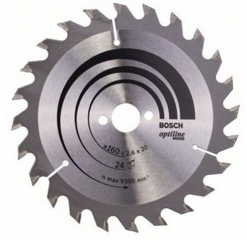 Диск пильный Bosch Optiline Wood 190 Z16 (2608641184) - Фото №1